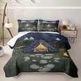 thumbnail image 2 of Erosebridal Outdoor Camping Adventure Quilt King,Rustic Country Style King Coverlet Set For Girls Kids,3pcs, 2 of 7