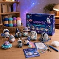 thumbnail image 4 of Cadancy Crochet Kit Gnomes 9 Piece Beginner DIY Amigurumi Tea Party Yarn Hook Pattern Guided Instruction Home Craft Gift for Adults Teens Supplies Holiday Christmas Stocking Stuffers, 4 of 6