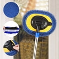 thumbnail image 5 of Wall Cleaner  Max 66'' Mop With Long Handle Ceiling Dust 15° Labor-saving Elbow Extension Pole Baseboard Duster Washer Scrubber High Reach Window Cleaning Brush Roof Tool-bu, 5 of 6