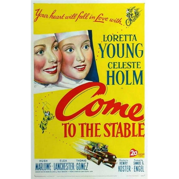 Come to the Stable Movie Poster - 27 x 40 in.