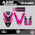 thumbnail image 2 of Kalair GFX Graphics Kit for Kawasaki KLX250 (2008-2020) Axis Series, 2 of 5