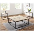 thumbnail image 3 of Steve Silver Oaklee Honey and Dark Grey Finish Mixed Media End Table, 3 of 6
