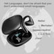 thumbnail image 2 of 2025 Talkbuds Translator, Qinux Talkbuds, Translator Earphones with Bluetooth and App (Black), 2 of 5