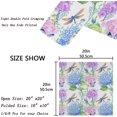 thumbnail image 4 of GZHJMY Beautiful Hydrangeas Dragonflies Butterfly Floral Cloth Napkins, Set of 1 20 x 20 Inch Soft & Comfortable Polyester Dinner Napkin for Family, Restaurant, Weddings, Parties, 4 of 5