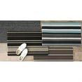 thumbnail image 4 of Design Imports DII Neutre Bande Touffeté Boucle Textilene Mat 17.75x29.5 Pouces, 4 of 4