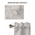 thumbnail image 6 of Grey Branches Living Room Curtains 2 Panel, Vintage Art Farmhouse Cafe Window Treatment, Farmhouse Bedroom Bathroom Kitchen Curtains Drapes 104"x45", 6 of 6