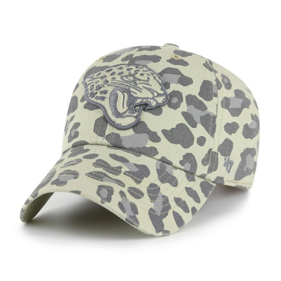 Women's '47 Gray Jacksonville Jaguars Bagheera Clean Up Adjustable Hat