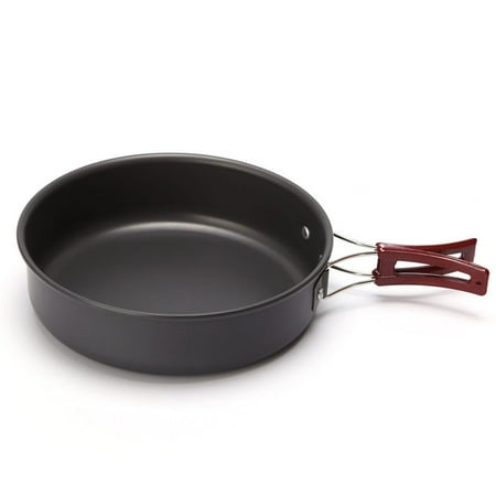 

Outdoor Camping Pot Picnic Middle Frying Pan Fry Pan Portable Single Pot