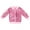 Pink, variant on Jalioing Kids Jacket Sparkly Sequin Long Sleeve Zipper Jacket Colorful Fashion Jacket Boys Girls Birthday Clothes