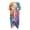 Colorful Tie Dye Patterns, variant on HELLHERO High Quality Fabrics Long Kimono Swimsuit Cover Up for Beach Lightweight Free Size Bathing Suit Cover Up Tie-dye Stars