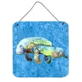 thumbnail image 2 of Carolines Treasures 8660DS66 Manatee Wall or Door Hanging Prints 6HX6W multicolor, 2 of 2