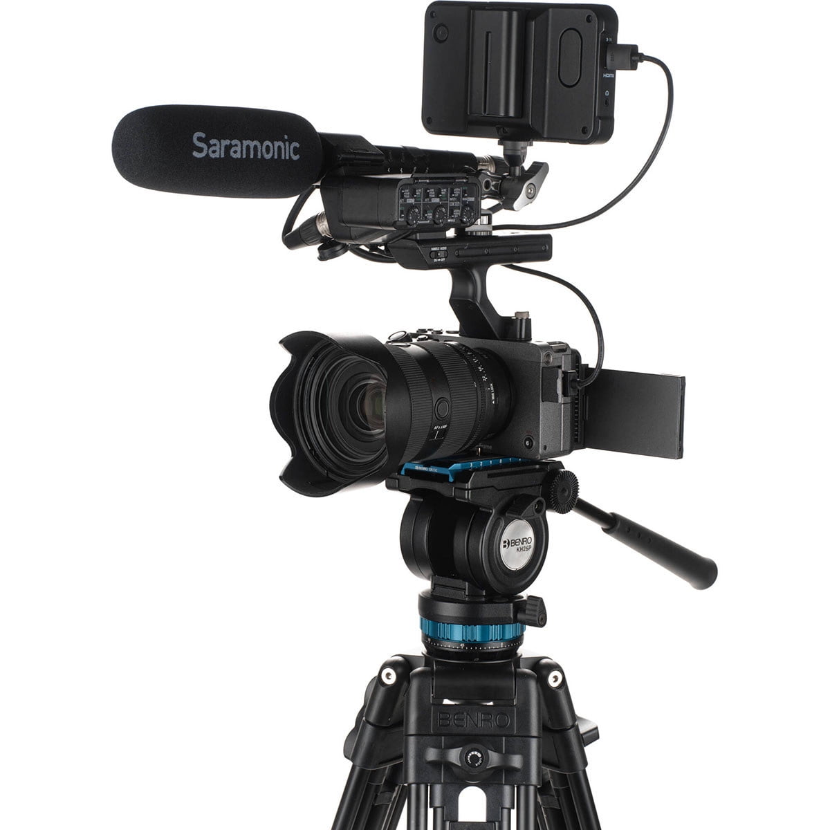 Benro KH26PC 3-Section Aluminum Tripod with Video Head