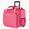 thumbnail image 3 of VEVOR Rolling Laptop Bag, Fits Up to 17.3 Inch Laptop, Wheeled Briefcase, Roller Computer Tote Bag with 2 Fixed Wheels & Telescoping Handle, Laptop Case for Work Travel Business Office, Red, 3 of 9