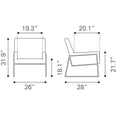 thumbnail image 2 of Sillon Kessa Muebles New York Verde, 2 of 3