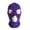 Purple, variant on ZQUUVOU Winter Balaclava Ski Mask 3 Hole Windproof Outdoor Face Mask Football Sun UV Protection Motorcycle Helmet Dark Gray