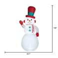 thumbnail image 4 of Holiday Time 10 Foot Tall Vintage Snowman, 4 of 6