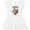 AA-White, variant on Inktastic Farmer Boy with Happy Farm Animals Girls Toddler Dress