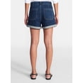 thumbnail image 3 of Time and Tru Women's High Rise Utility Shorts, 3.5" Inseam, Sizes 0-22, 3 of 5