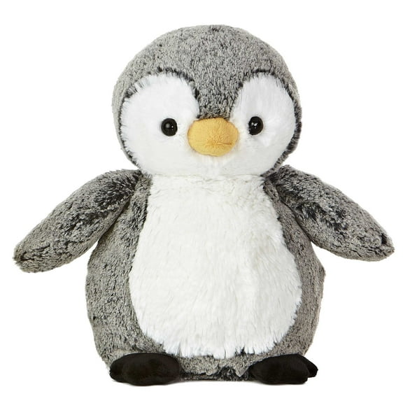 Aurora - Medium Gray Sweet & Softer - 11.5" Perky Penguin - Snuggly Stuffed Animal