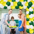 thumbnail image 5 of Tennis Themed Birthday Party Decorations Sports Theme Green Yellow Balloon Garland Arch Kit with Happy Birthday Background Cloth for Men Kids Boys Adult Sport Party Supplies, 5 of 7
