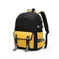 thumbnail image 1 of Minnieouse escolar con USB, bolsa de almacenamiento para tableta de trabajo universitario, viaje, Camping, botella de agua informal, Mochilas Amarillo, 1 of 6