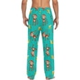 thumbnail image 2 of Top-kevin Grey Cute Donkey Pajama Pants Farm Men's Pajama Bottoms Lounge Sleepwear PJs Sleep Pants, 2 of 11