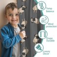 thumbnail image 3 of Blackout Kids Curtains,Cute Pug Puppies Childrens Insulated Curtains Set Of 2,Bedroom Essentials,Toddler Room Decor 42"x84"(106x213cm), 3 of 4