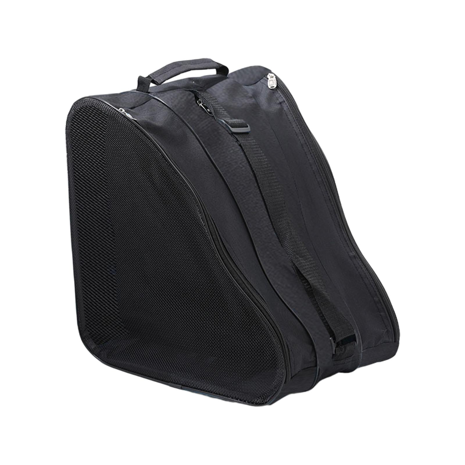 Skating Shoes Bag Durable Skates Storage Bag Ice Skates Bag Roller Skates Bag Black