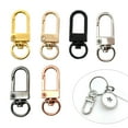 thumbnail image 2 of 10 Pcs Metal Swivels Lobster Clasps Keychain Clasps for Keyrings Findings Crafts Connector Jewelry Making, 2 of 8