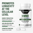 thumbnail image 6 of Uthpeak NMNH NAD Supplement 250mg - Recommended Dose for Healthy Aging, a Memory Focus Supplement for Cognitive Function Support (60 Capsules) - Alternative to NR, NAD, Quercetin and Fisetin, 6 of 8
