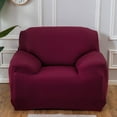 thumbnail image 4 of CHOK 2024 Sofa Slipcover L Shape Gray Sofa Cover Sectional Couch Cover Spandex Non Slip with Elastic Bottom Furniture Protector Cover for for Home Decor 2+3seater, 4 of 10