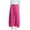 Hot Pink, variant on CQONEPT Girls' Cotton Pant with Pockets Wide Leg Baggy Fashion Pant Elastic Waist Solid Comfy School Trousers 2-14 Years Beige 9-10 Years