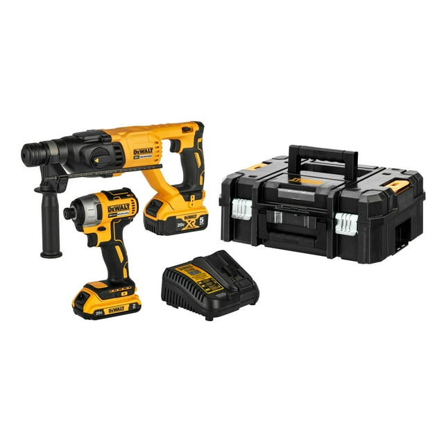 Kit Taladro Rotomartillo Dewalt Taladro Impacto Dck260d1p1t