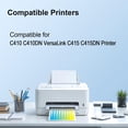 thumbnail image 2 of High Capacity C410 / C415 Black Toner Cartridge Compatible for Xerox 006R04685 Works for C410DN VersaLink C415DN Printers (1-Pack), 2 of 6