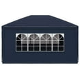 thumbnail image 5 of vidaXL Party Tent 10x13 ft Blue Outdoor Canopy for Events Waterproof and UV-Resistant, 5 of 10