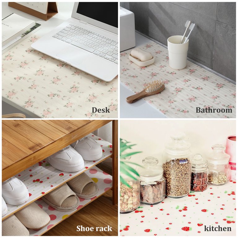 5Pcs Drawer Mat Set Reusable Cabinet Liner Dustproof Drawer Paper