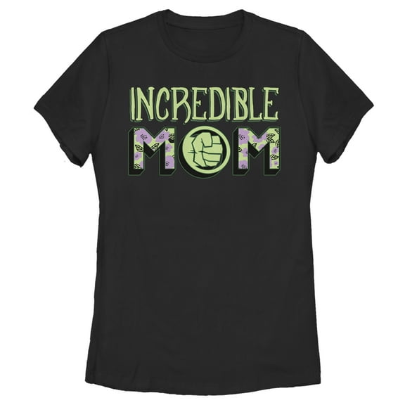 Women's Marvel Seasonal Incredible Hulk Mom T-Shirt