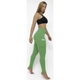 thumbnail image 2 of Leggings with Pockets Leggings for Women with Pockets, High Waisted, Extra Soft Green Tea XS - S, 2 of 5