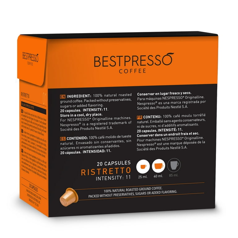 Nespresso originalline capsules hotsell