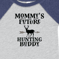 thumbnail image 4 of Inktastic Mommy Hunting Buddy Archery Boys or Girls Baby Bodysuit, 4 of 5