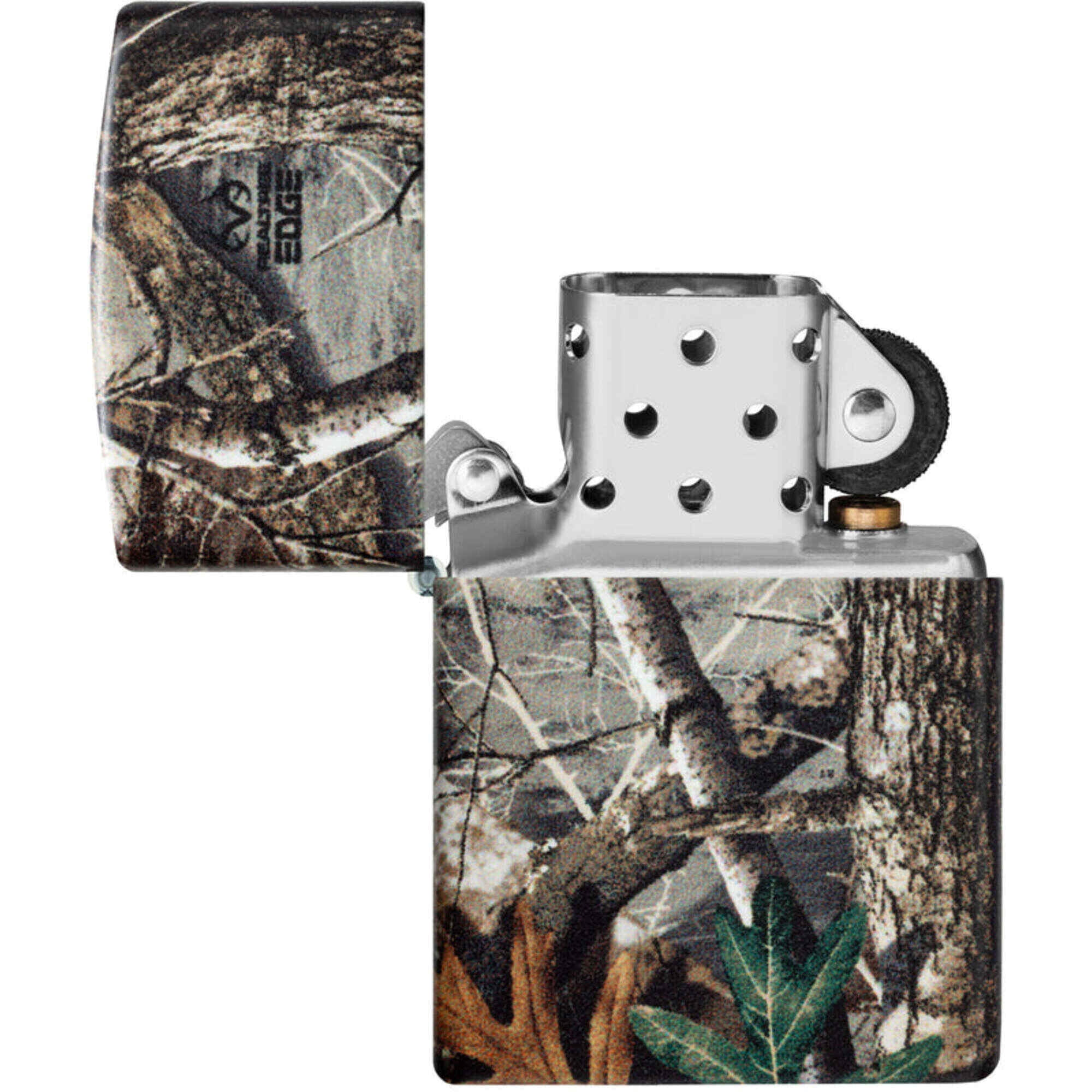 Zippo 46573 Realtree Edge Pattern Metal Windproof Pocket Lighter