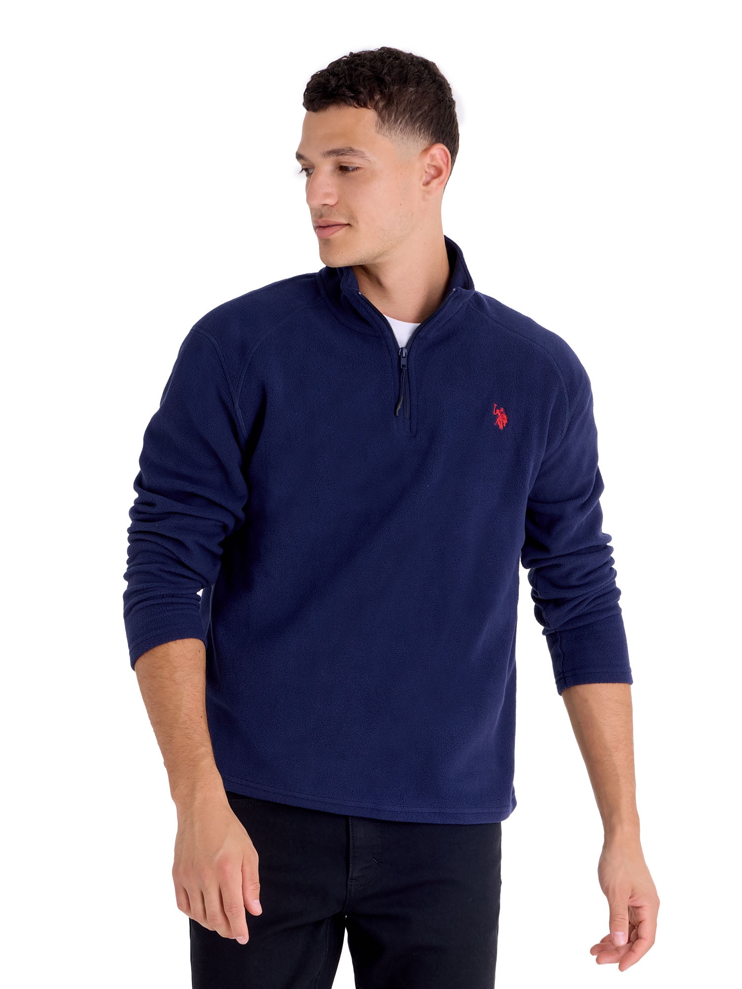 U.S. Polo Assn. Men's Polar Fleece Quarter Zip