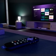 Roku Voice Remote Pro (2nd Ed.) - Rechargeable TV Remote Control with Hands-free Voice Controls, Backlit Buttons, Lost Remote Finder - Replacement Remote Compatible with All Roku TV, Players, Audio
