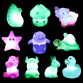 thumbnail image 1 of Bangcool 10PCS LED Night Light Color Changing Lovely Night Lamp Bedside Light for Kids, 1 of 10