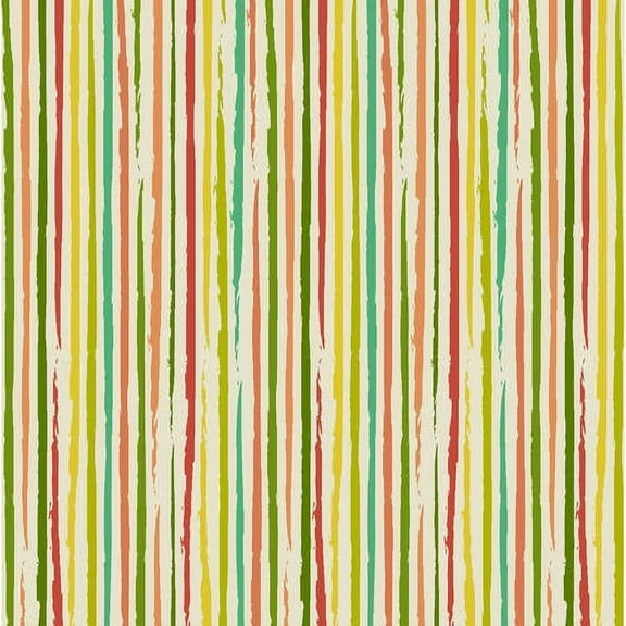 Waverly Inspirations 45" 100% Cotton Mini Stripe Sewing & Craft Fabric 8 yd By the Bolt, Multi-color