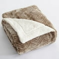 thumbnail image 4 of Home Fashion Designs Premium Reversible Luxury Polyester Blanket, 4 of 7