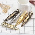 thumbnail image 3 of ZIMEVintage Hip Hop Punk Metal Nana Rings Minimalist Hollow Out Heart Shape Ring for Men Unisex Fashion Cosplay Finger Jewelry Cool, 3 of 5