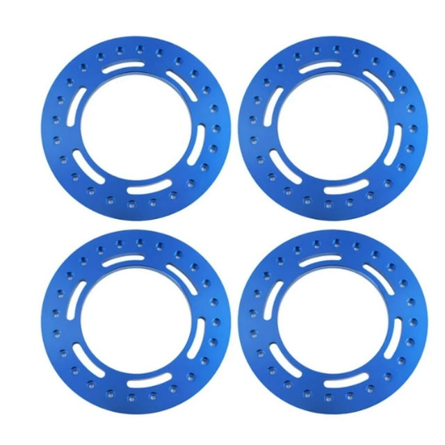 ZheElen CNC 3D Process Wheel Rim Outer Ring For 1/6 SCX6 Crawler Quality Solid Brass TYPE7