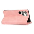 thumbnail image 5 of Allytech Magnetic Case for Samsung Galaxy S24 Ultra, [3 Card Slots] [1 Cash Slots] Slim PU Leather Shockproof Camera Lens Protection Kickstand Magnetic Closure Luxury Case for Women Men - Rosegold, 5 of 7