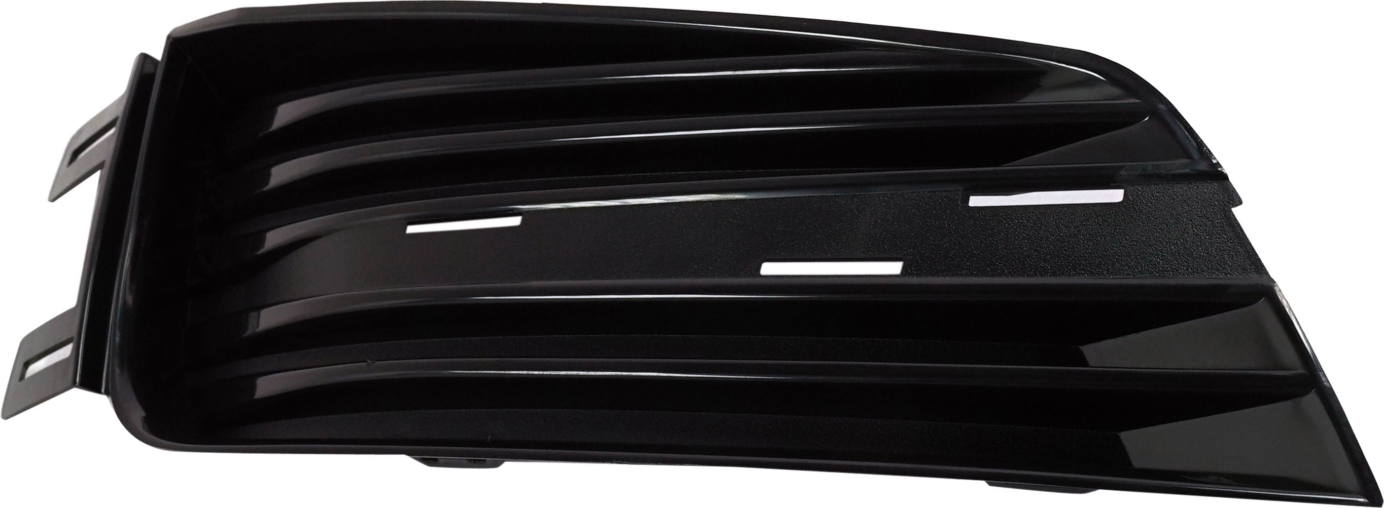 Bumper Grille Compatible With 2015-2019 Cadillac ATS Front, Right Passenger Black